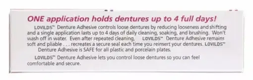 LOVILDS™ Thermoplastic Denture Adhesive
