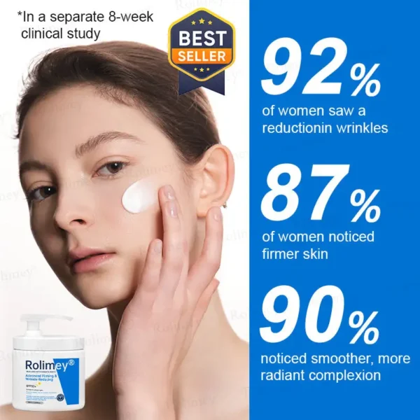 ✨✨💧(Made and Shipped from UK)✨Rolimey® Advanced Firming & Wrinkle-Reducing Cream (with SPF 50+)✨LAST DAY 60% OFF