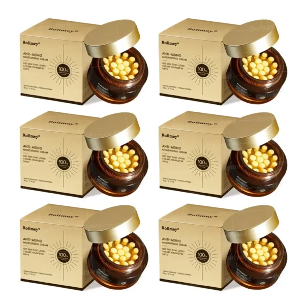 Rolimey® Anti-Aging Moisturizing Cream with Hyaluronic Acid - Retinol & Collagen