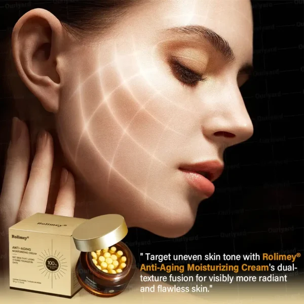 Rolimey® Anti-Aging Moisturizing Cream with Hyaluronic Acid - Retinol & Collagen