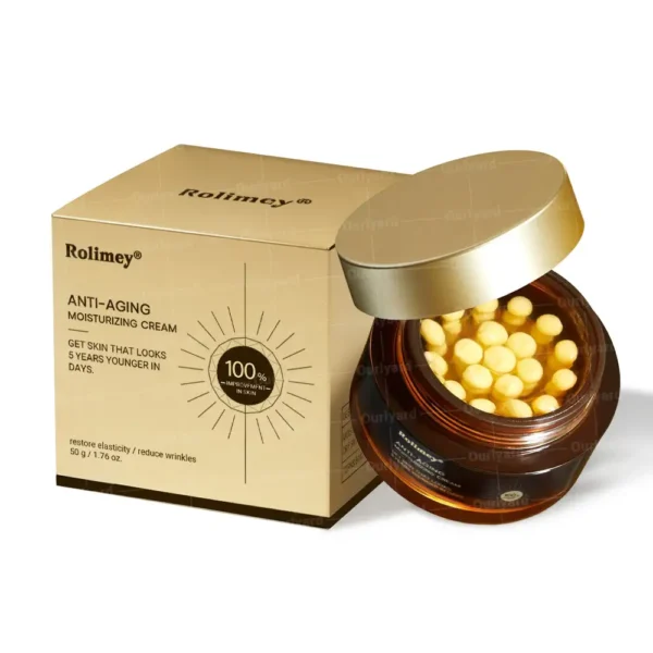 Rolimey® Anti-Aging Moisturizing Cream with Hyaluronic Acid - Retinol & Collagen
