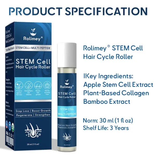 Rolimey® STEM Cell Hair Cycle Roller