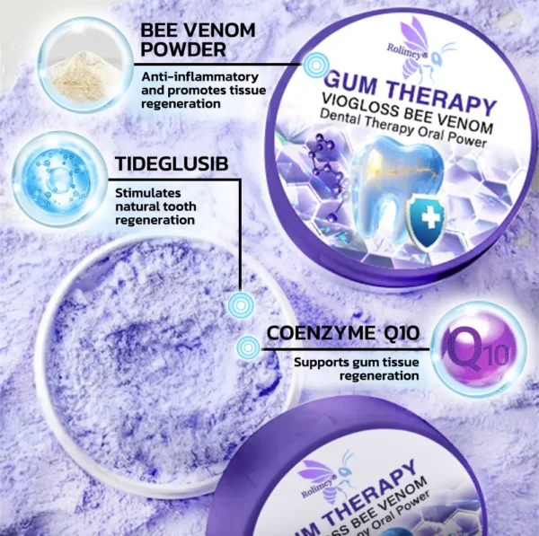 Rolimey® VioGloss Bienengift-Zahntherapie Oral Power