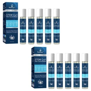 ✅US Owned and Operated: 𝙍𝙤𝙡𝙞𝙢𝙚𝙮® 𝙎𝙏𝙀𝙈 𝘾𝙚𝙡𝙡 𝙃𝙖𝙞𝙧 𝘾𝙮𝙘𝙡𝙚 𝙍𝙤𝙡𝙡𝙚𝙧 (Male pattern baldness · Thinning hair · Receding hairline · Postpartum hair loss · Stress-related shedding · Ageing hair · Scalp discomfort)