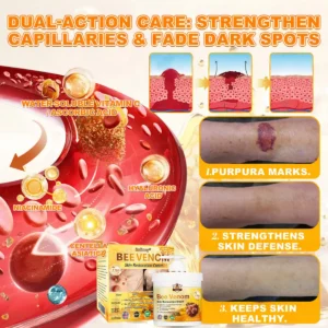 🐝🌿FDA Approved|Rolimey® Bee Venom Skin Restoration Cream(Anti-aging, Hydrating, Skin Repair, Even Tone, Acne and Dark Spot Treatment, Wart and Mole Removal, Psoriasis Relief)