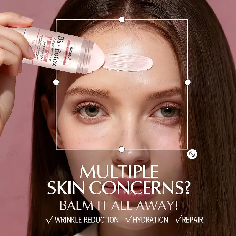 🌿Made and Shipped from UK✨ Rolimey® Bio-Botox PDRN Collagen Wrinkle Stick – Lift, Firm & Smooth Skin with Salmon DNA & Plant-Based Bakuchiol