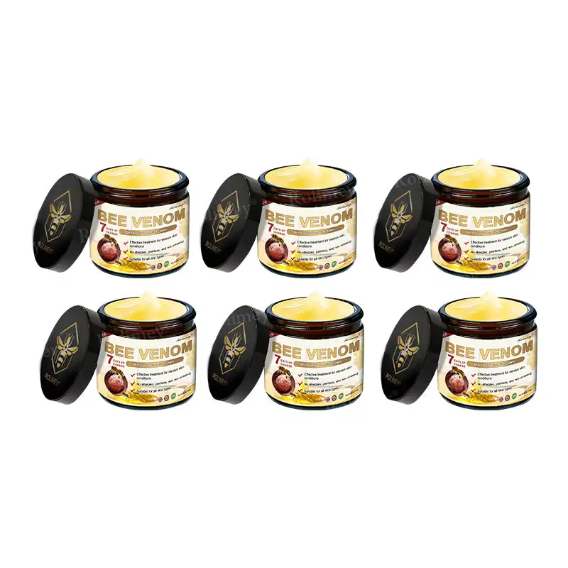 ✨Made and Shipped from UK✨Rolimey® Bee Venom Skin Comprehensive Cream Anti-aging, Hydrating, Skin Repair, Even Tone, Acne and Dark Spot Treatment, Wart and Mole Removal, Psoriasis Relief