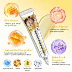 (🌟Made and Shipped from UK)✨Rolimey® Botox Bee Venom Wrinkle Removal Cream👩🔬Dermatologist-Tested🔥LAST DAY 70% OFF