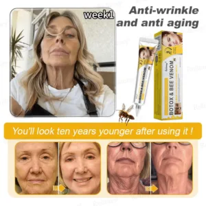 (🌟Made and Shipped from UK)✨Rolimey® Botox Bee Venom Wrinkle Removal Cream👩🔬Dermatologist-Tested🔥LAST DAY 70% OFF