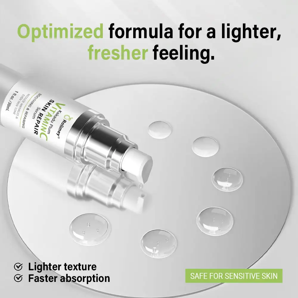 👩⚕️Rolimey® Kakadu Plum Skin Repair Serum ✅️ FDA Approved | Infused with PDRN Collagen for Eliminating Wrinkles, Stretch Marks, Age Spots