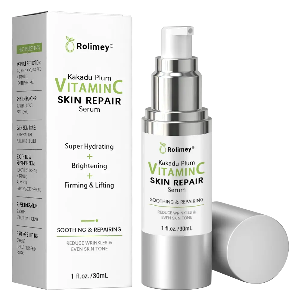 👩⚕️Rolimey® Kakadu Plum Skin Repair Serum ✅️ FDA Approved | Infused with PDRN Collagen for Eliminating Wrinkles, Stretch Marks, Age Spots