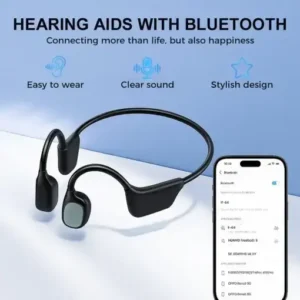 Cougex Bone Conduction Smart Hearing Aid Bluetooth Earphones