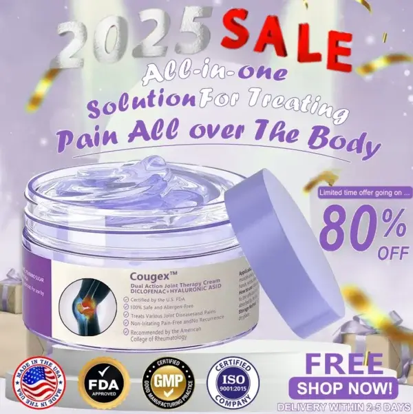 Cougex™Dual Action Joint Therapy Cream