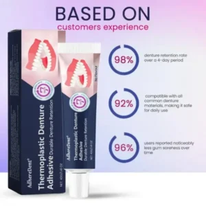 AdhereDent® Thermoplastic Denture Adhesive