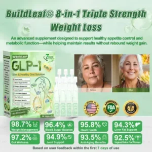 𝘽𝙪𝙞𝙡𝙙𝙇𝙚𝙖𝙛® 𝗚𝗟𝗣-𝟭 𝟖-𝗶𝗻-𝟭 𝗦𝗹𝗶𝗺 & 𝑯𝒆𝒂𝒍𝒕𝒉𝐲 𝑶𝒓𝒂𝒍 𝑺𝒐𝒍𝒖𝒕𝒊𝒐𝒏