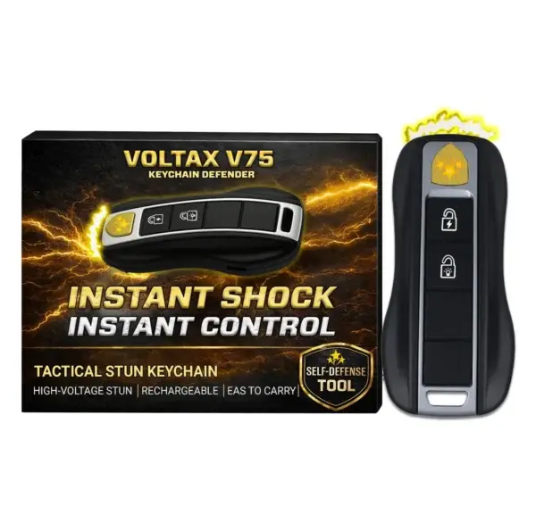 🔦 Voltax ShockForce 75M Stun Car Keychain ⚡ 2026 Flash Sale 75% OFF