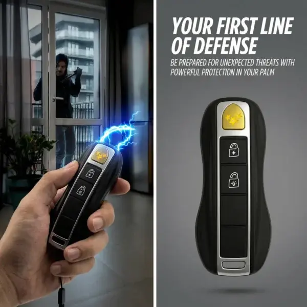 🔦 Voltax ShockForce 75M Stun Car Keychain ⚡ 2026 Flash Sale 75% OFF