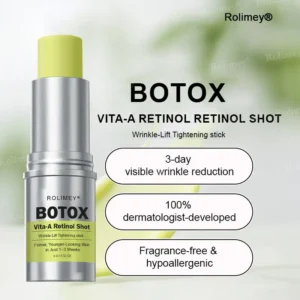 🎁🎉Made and Shipped from the USA ✅Rolimey® Botox & Vita-A Retinol Shot Wrinkle-Lift Tightening stick- Last Day Promotion 70% OFF🔥LAST DAY 70% OFF